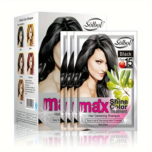 Hair dye cream set, ten tubes in a single shade — view 5