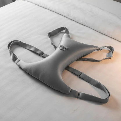 Breast Pillow Anatomically Contoured Wrinkle-Reducing Breast Pillow Skin-Friendly Sleeping Accessory for Nursing Moms Women