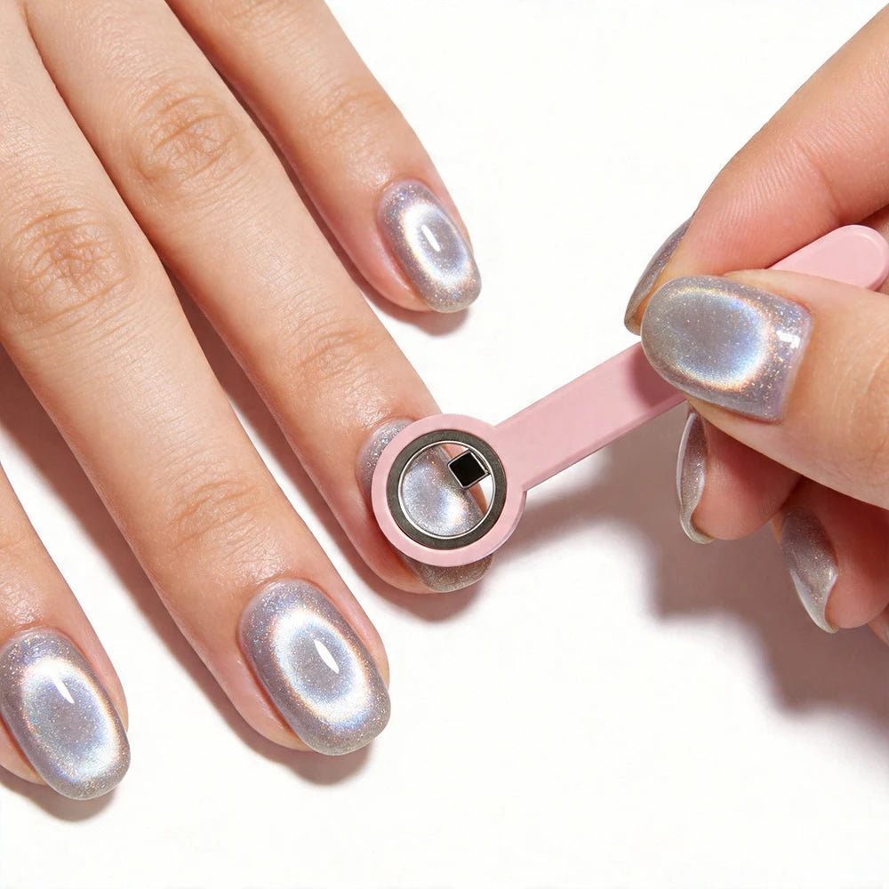 Klimonla Nail Cat Eye Magnet Stick Strong Magnetic Nail Art Supplies For High Quality Halo Effect Magnetic Manicure Design Tool