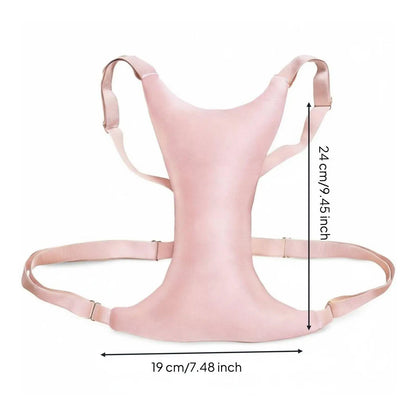 Breast Pillow Anatomically Contoured Wrinkle-Reducing Breast Pillow Skin-Friendly Sleeping Accessory for Nursing Moms Women