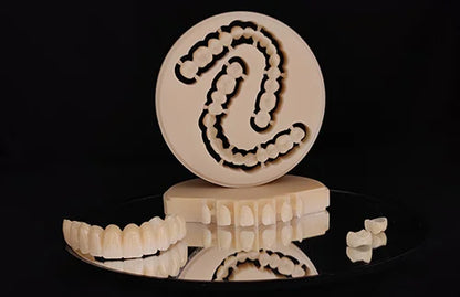 1pcs Dental PMMA Resin Plate For CAD/CAM System 98mm Carving Block Translucent Disc 10-25mm Clear Dentist Materials Lab Material
