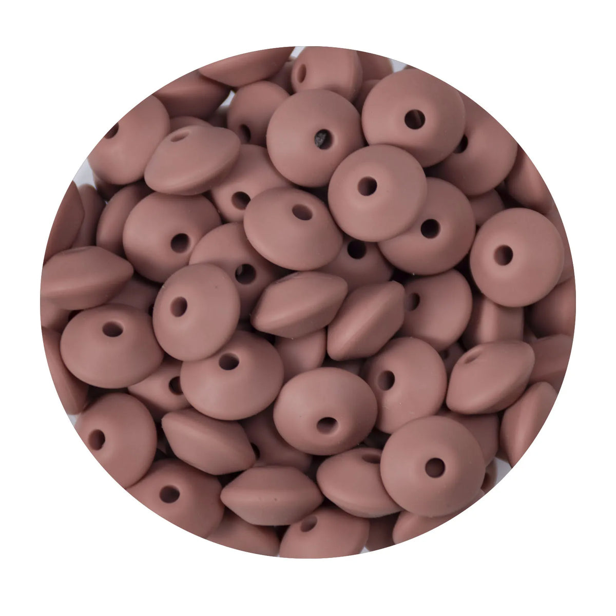 10 PCS 35 MM Round Silicone Clips BPA Free Baby Teething Teether Necklace Accessories Infant Pacifier Holder Chain Nipple DIY