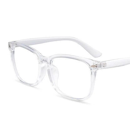 Transparent Computer Glasses Frame Women Men Anti Blue Light square Eyewear Blocking Glasses Optical Spectacle Eyeglass