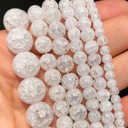 Natural Stone Dark Blue Chalcedony Jades Beads Round Loose Spacer Beads For Jewelry Making 4/6/8/10/12mm DIY Handmade Bracelets