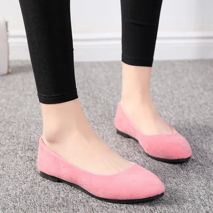 20Colors spring and summer wear women's flat shoes large comfortable shoes female candy color shoes Loafers EU 41/42/43 WSH2214