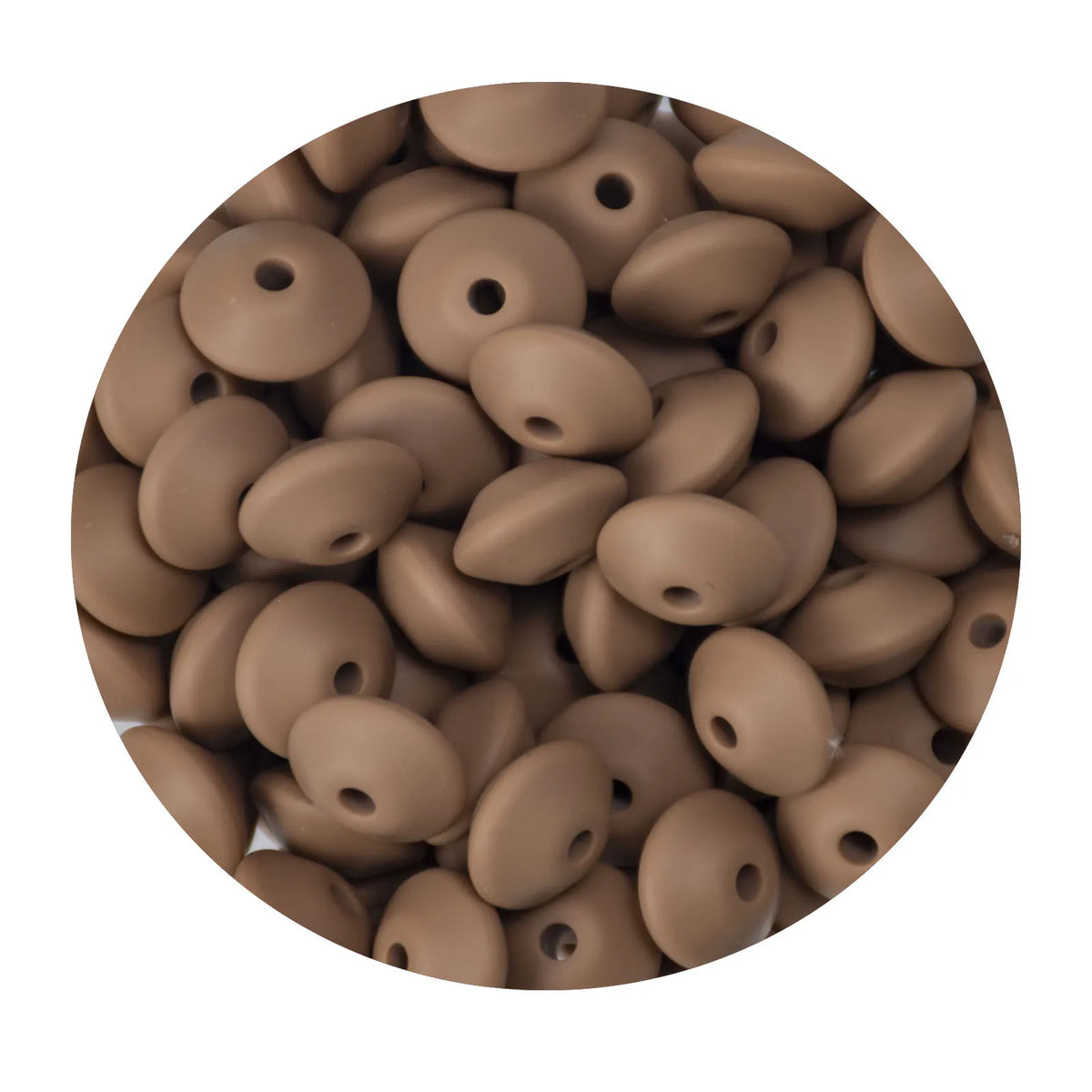 10 PCS 35 MM Round Silicone Clips BPA Free Baby Teething Teether Necklace Accessories Infant Pacifier Holder Chain Nipple DIY