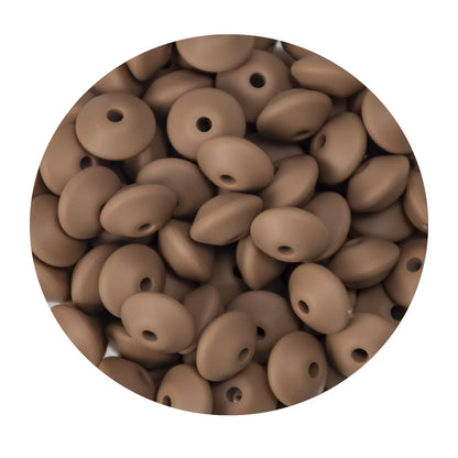 10 PCS 35 MM Round Silicone Clips BPA Free Baby Teething Teether Necklace Accessories Infant Pacifier Holder Chain Nipple DIY