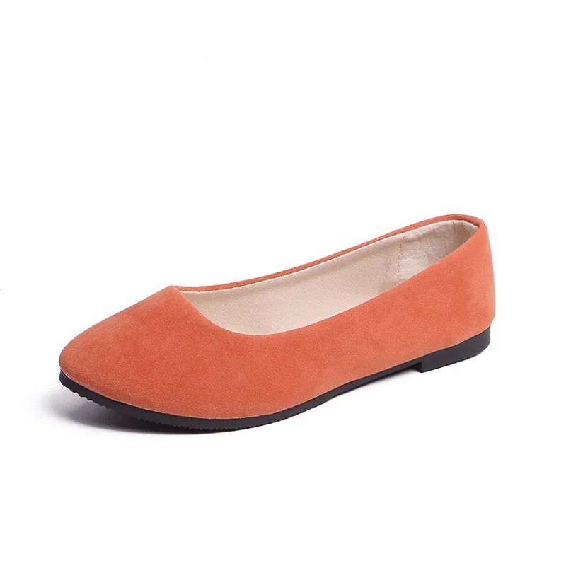 20Colors spring and summer wear women's flat shoes large comfortable shoes female candy color shoes Loafers EU 41/42/43 WSH2214