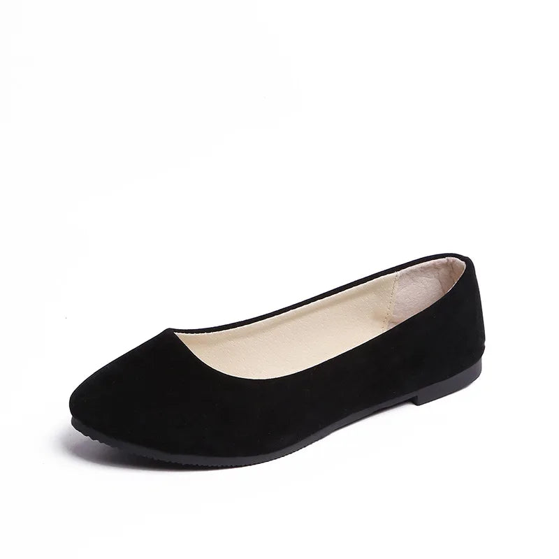 20Colors spring and summer wear women's flat shoes large comfortable shoes female candy color shoes Loafers EU 41/42/43 WSH2214