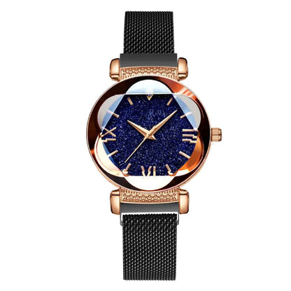 Elegant Quartz Watches Beautiful Casual Watches Women's Watches Starry Sky Bracelet Wristwatch For Women Lady