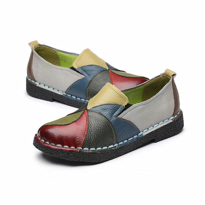 Women's Stitched Slip-On Loafers