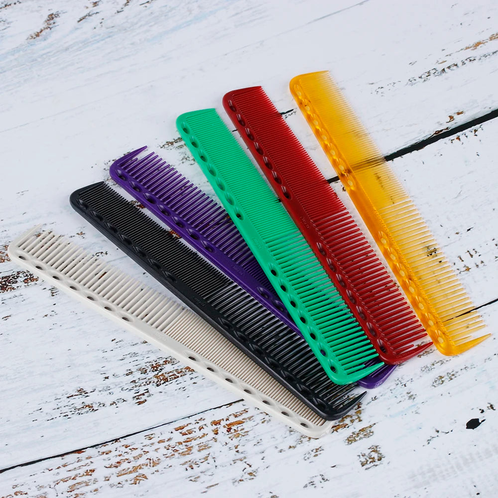 6 Colors Professional Hair Combs Barber Hairdressing Hair Cutting Brush Anti-static Tangle Pro Salon Hair Care Styling Tool