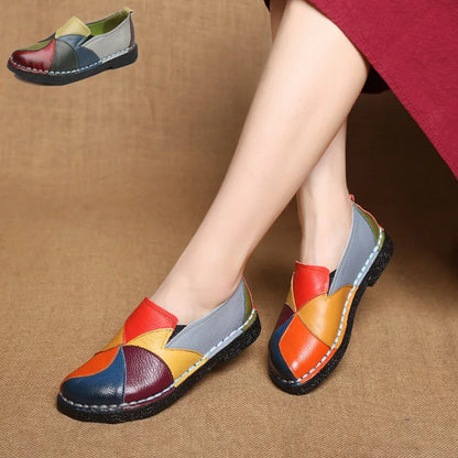 Women's Stitched Slip-On Loafers