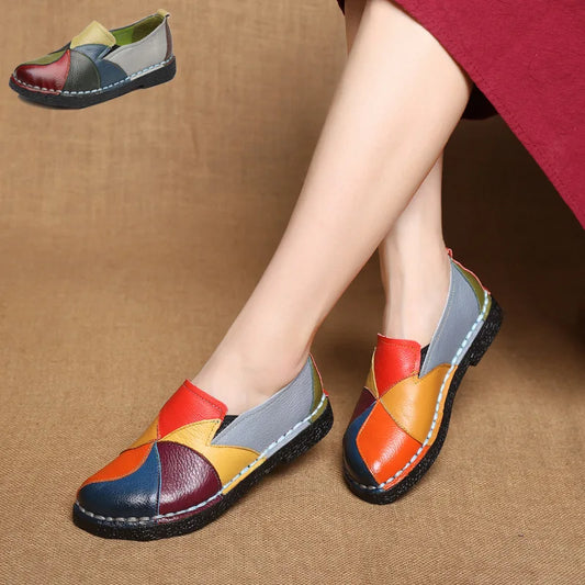 Women's Stitched Slip-On Loafers