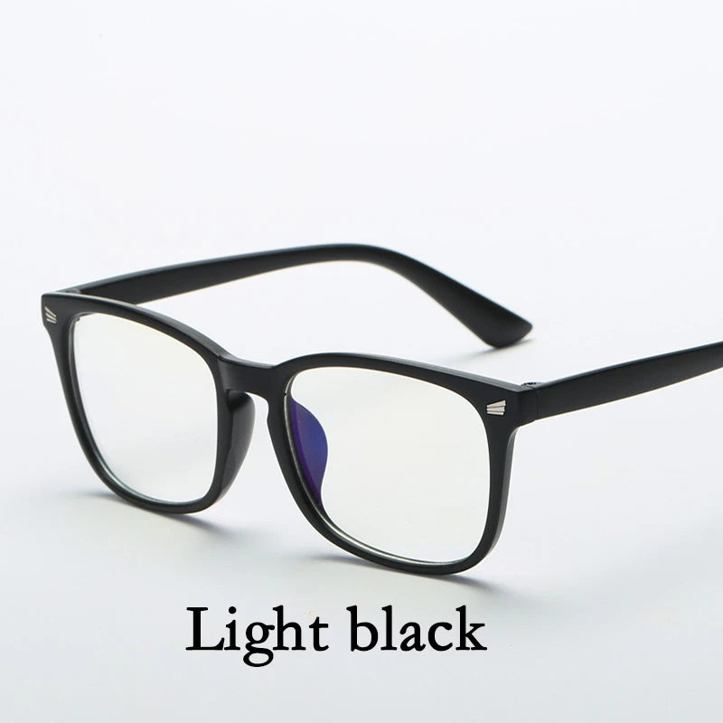 Transparent Computer Glasses Frame Women Men Anti Blue Light square Eyewear Blocking Glasses Optical Spectacle Eyeglass