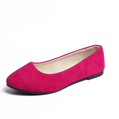 20Colors spring and summer wear women's flat shoes large comfortable shoes female candy color shoes Loafers EU 41/42/43 WSH2214