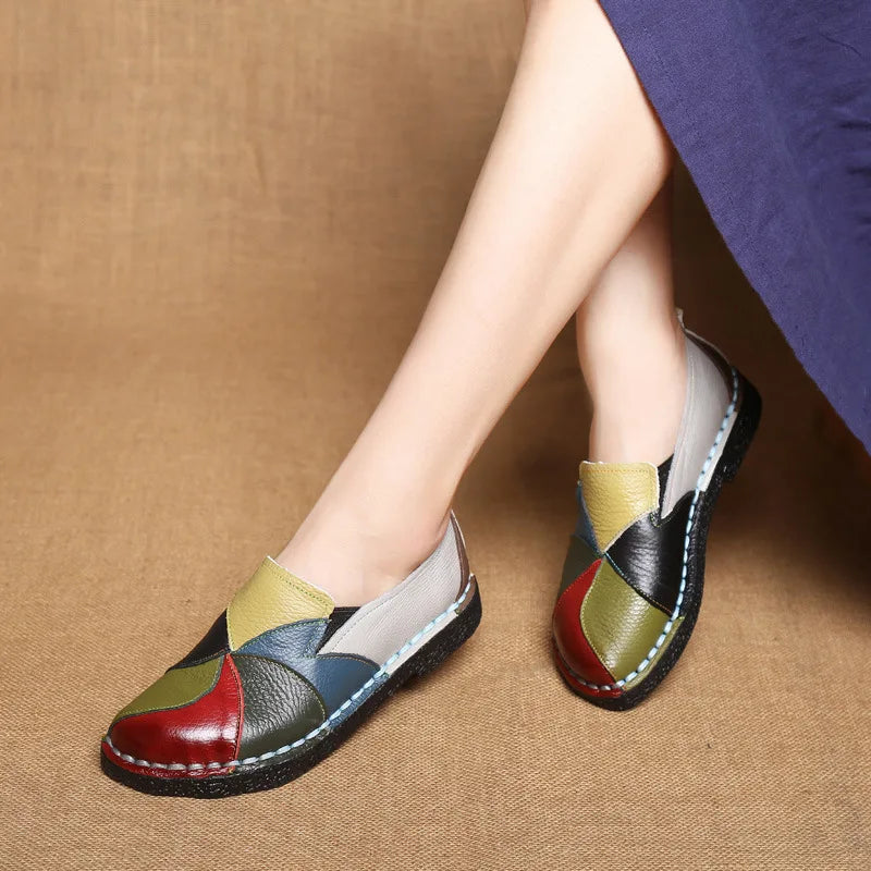 Women's Stitched Slip-On Loafers