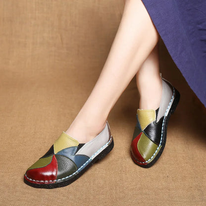 Women's Stitched Slip-On Loafers