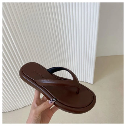 Women's Toe-Post Flat Sandals in Colour Options