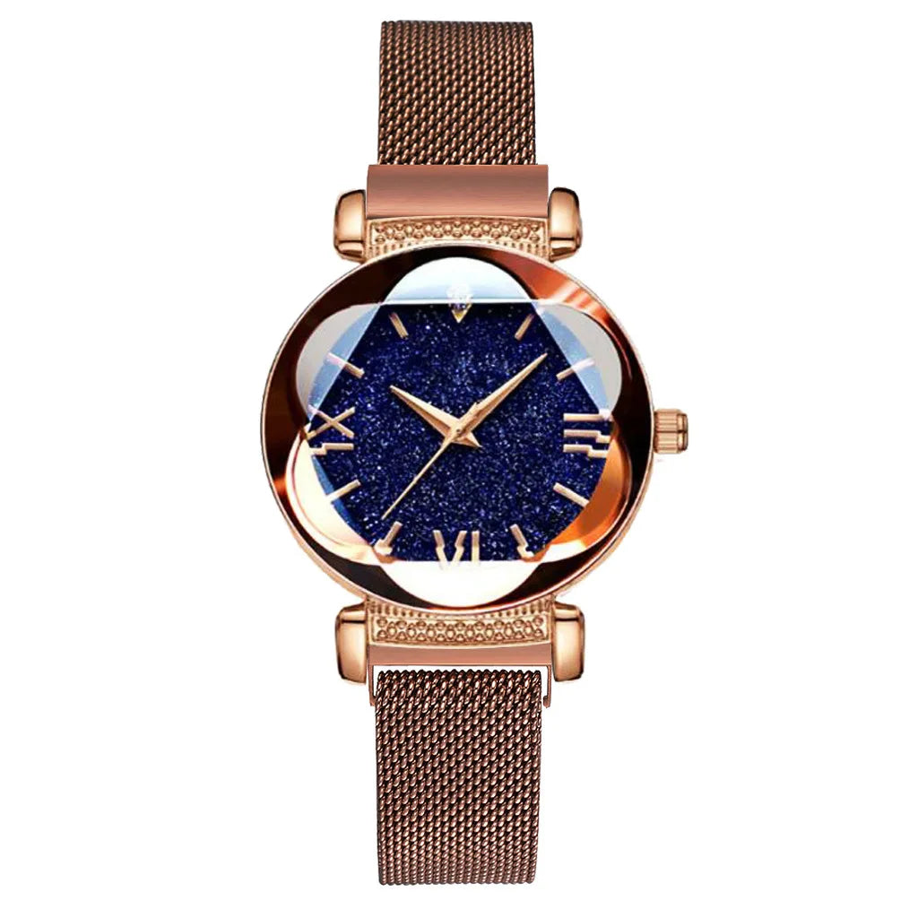 Elegant Quartz Watches Beautiful Casual Watches Women's Watches Starry Sky Bracelet Wristwatch For Women Lady