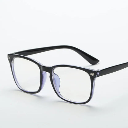 Transparent Computer Glasses Frame Women Men Anti Blue Light square Eyewear Blocking Glasses Optical Spectacle Eyeglass