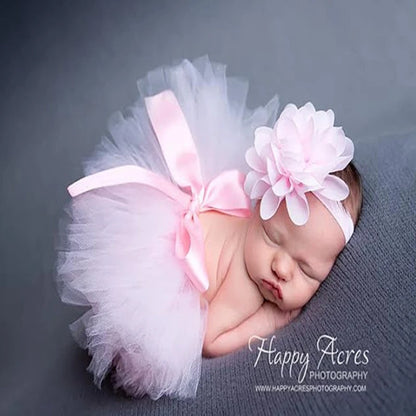 Newborn Baby Girl Tutu Skirt Mini Tulle Candy Color Infantil Menina Kids Princess Pettiskirt Children Clothing 0-2Y