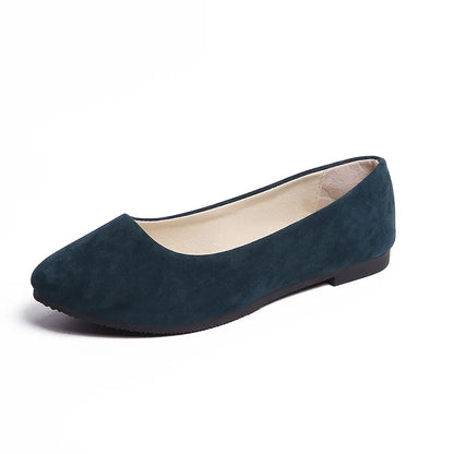 20Colors spring and summer wear women's flat shoes large comfortable shoes female candy color shoes Loafers EU 41/42/43 WSH2214