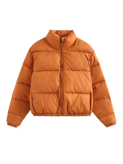 Women's Cropped Puffer Jacket