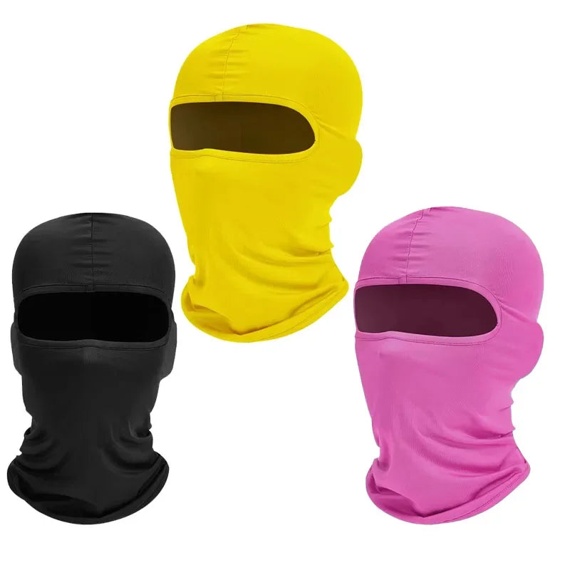 1/3pcs Full Face Mask Breathable Motorcycle Winter Warm Full Cover Caps Neck Windproof Dustproof Cycling Caps Full Face Mask