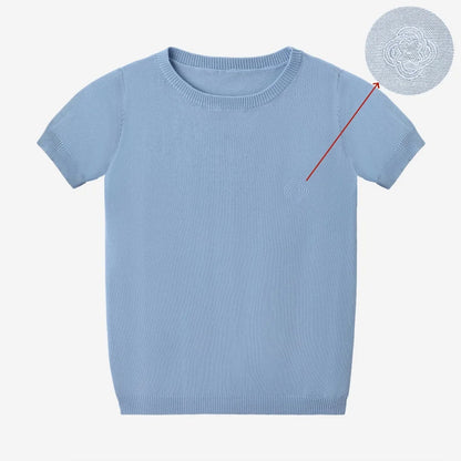 Clearance sale AS SS26 pinstripe blue & pink smocking collection shabbos brother sister family matching 100% cotton clothing