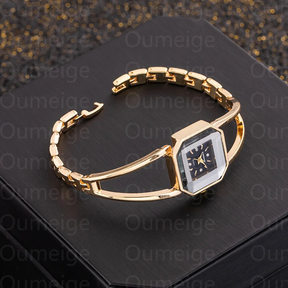 Simple Style Watch Women Top Brand Luxury Hollow Analog Quartz Wristwatches Fashion Elegant Ladies Watch Clock Gift Reloj Mujer
