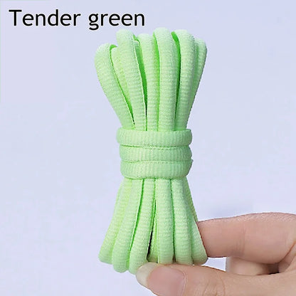 Oval Shoe laces Half Round Athletic ShoeLaces for Running Sneakers Laces Shoes Strings 33 Color Durable without fading Shoelace