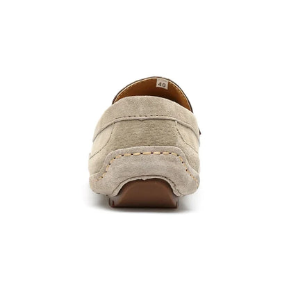 Suede Leather Man Loafers Luxury 2025 Casual Shoes For Men Boat Shoes Handmade Men Slipon Driving Shoes Male Moccasins Zapatos