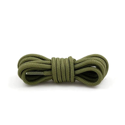 1 Pair Classic Round Shoe laces Outdoor Sneakers Shoes Laces Solid Color Kids Adult Shoelaces 90/120/150CM YD-1