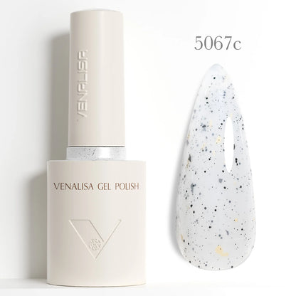 Venalisa 10ml Nail Gel Hema/TPO Free Base Ultra Glossy Diamond Tempered Long Wear Top Coat Velvet Matt Top Semi Permanent Gel