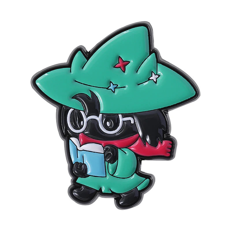 [Cute Enamel Pin]  New Fashion Deltarune Susie Kris Enamel Pins Cute Multi-Color Enamel Pin Accessories Gifts for Fans Friends