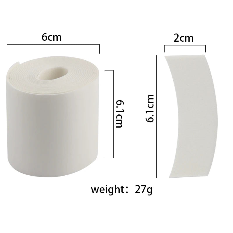 110 Pcs/Roll Eyelash Foam Tape Eye Pads Lash Paper Patches For Eyelash Extension Tips Sticker Wraps Black Patches Makeup Tools