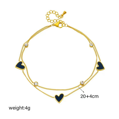 Stainless Steel Bohemian Style Personalized Anklet