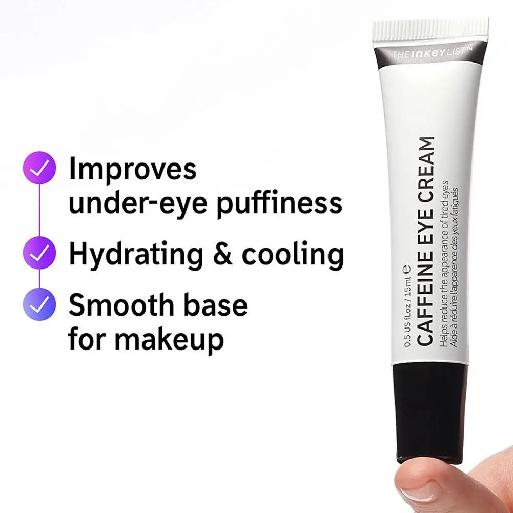 THE INKEY LIST Eye Cream and Body Exfoliating Bar Skincare Set Dark Circle Removal Skin Brightening Anti Wrinkle Skin Care Kit