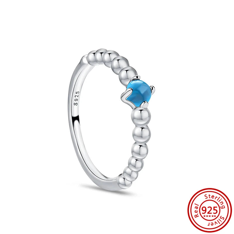 New 925 Sterling Silver Shiny Classic Square Crown Heart-shaped Ring Exquisite Luxury Charm Jewelry Holiday Surprise Gifts