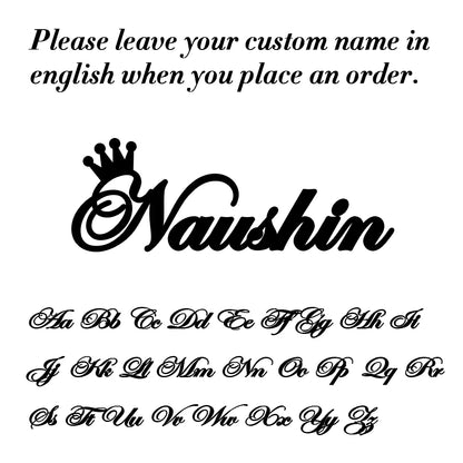 Sipuris Custom Name Brooch For Women Men Stainless Steel Personalized Trendy Pins Badge Nameplate Brooch Jewelry Weddings Gifts