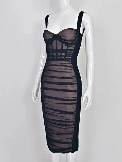 Women's Fitted Strappy Occasion Dress