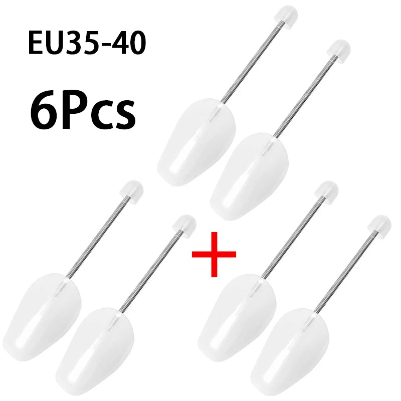 2/4/6Pcs Boot Holder Prevent Creasing Adjustable Holder Bulk Shoe Trees for Sneakers Shaper Plastic Unisex Shoe Stretcher Shape