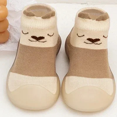 Baby Socks Shoes Infant Color Matching Cute Kids Boys Shoes Doll Soft Soled Child Floor Sneaker BeBe Toddler Girls First Walkers