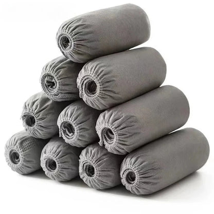 300/200/100PCS Disposable Boot Shoe Covers Foot Booties Shoe Coverings Non Slip Shoe & Boot Covers for Indoor Home Workplace