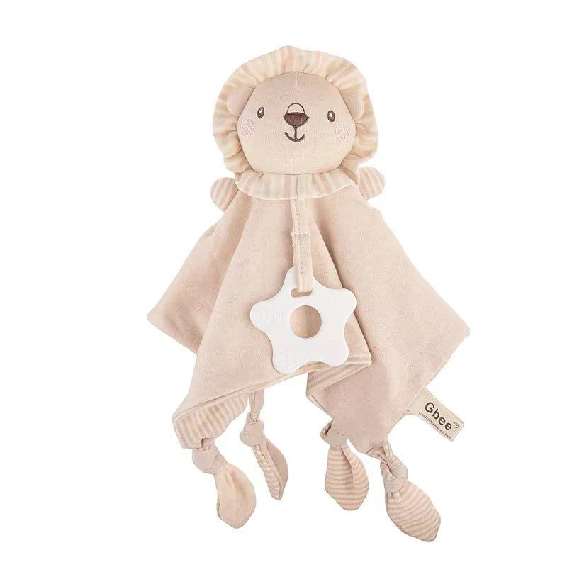 Baby Towels Newborn Baby Comforter Soothe Appease Towel Animal Rabbit Plush Dolls Soft Security Rattles Bed Bell Saliva Towel