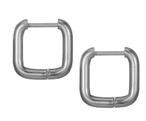 Stainless Steel Exaggerated Large Waterproof Hoop Earrings