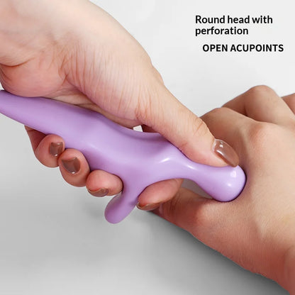 T-Shape Acupoint Massager Thumb Press Trigger Point Relieve Fatigue Manual Full Body Deep Reflexology Tool