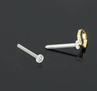 50 PCS 8/11/12mm Anti-allergy Tube Sleeve Back Plugs Tube Stud Earrings Safety Pad Protector DIY Jewelry Findings