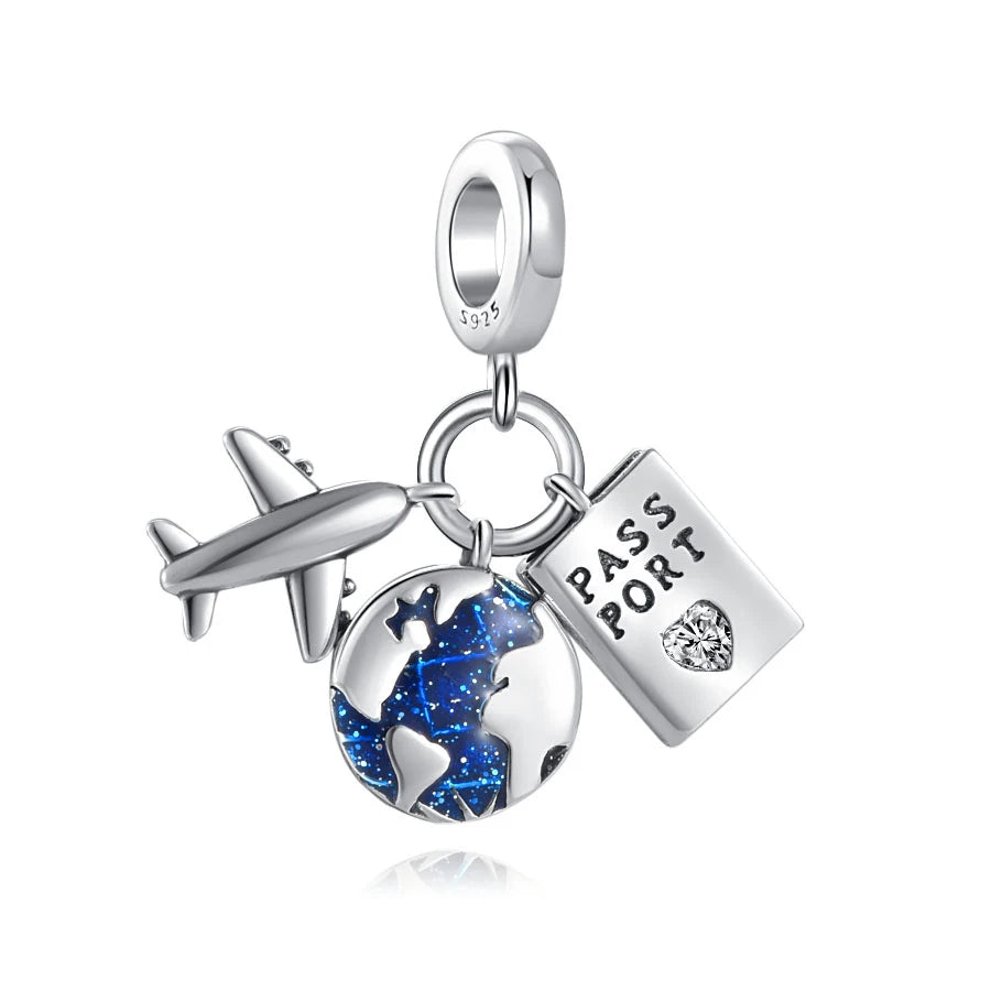 2025 New Hot Sale Hummingbird, firefly, butterfly Charm Beads Fit 925 Sterling Silver Original women Bracelet DIY Jewelry Gift